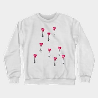 Heart flower Crewneck Sweatshirt